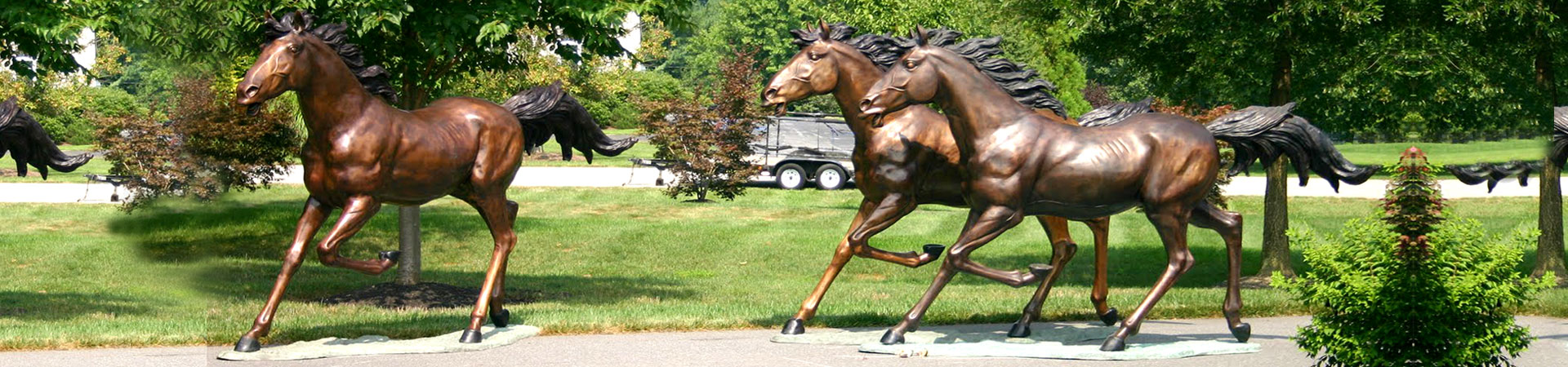 outdoor life size horse Statues/sculptures for sale