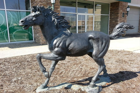 Custom bronze horse statues for sale