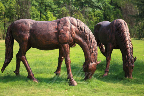 Custom Bronze Horse Statues