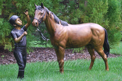 Factory Metal Craft Life Size Bronze Horse Sculptures