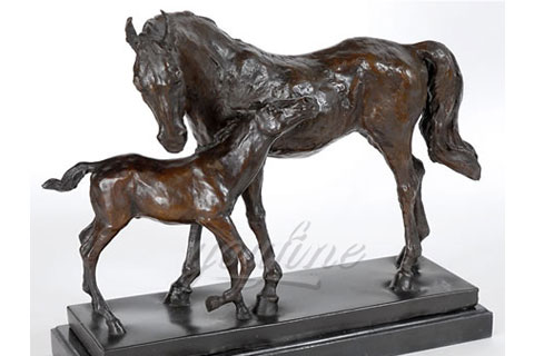 Hot sale Decorative Bronze Horse and Mare