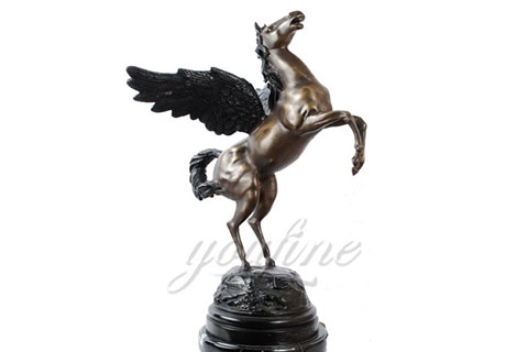 Indoor Bronze Pegasus for Decoration