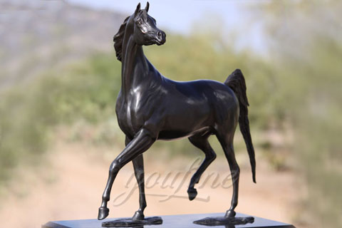 Life Size Bronze Standing Horse Statues for decoration