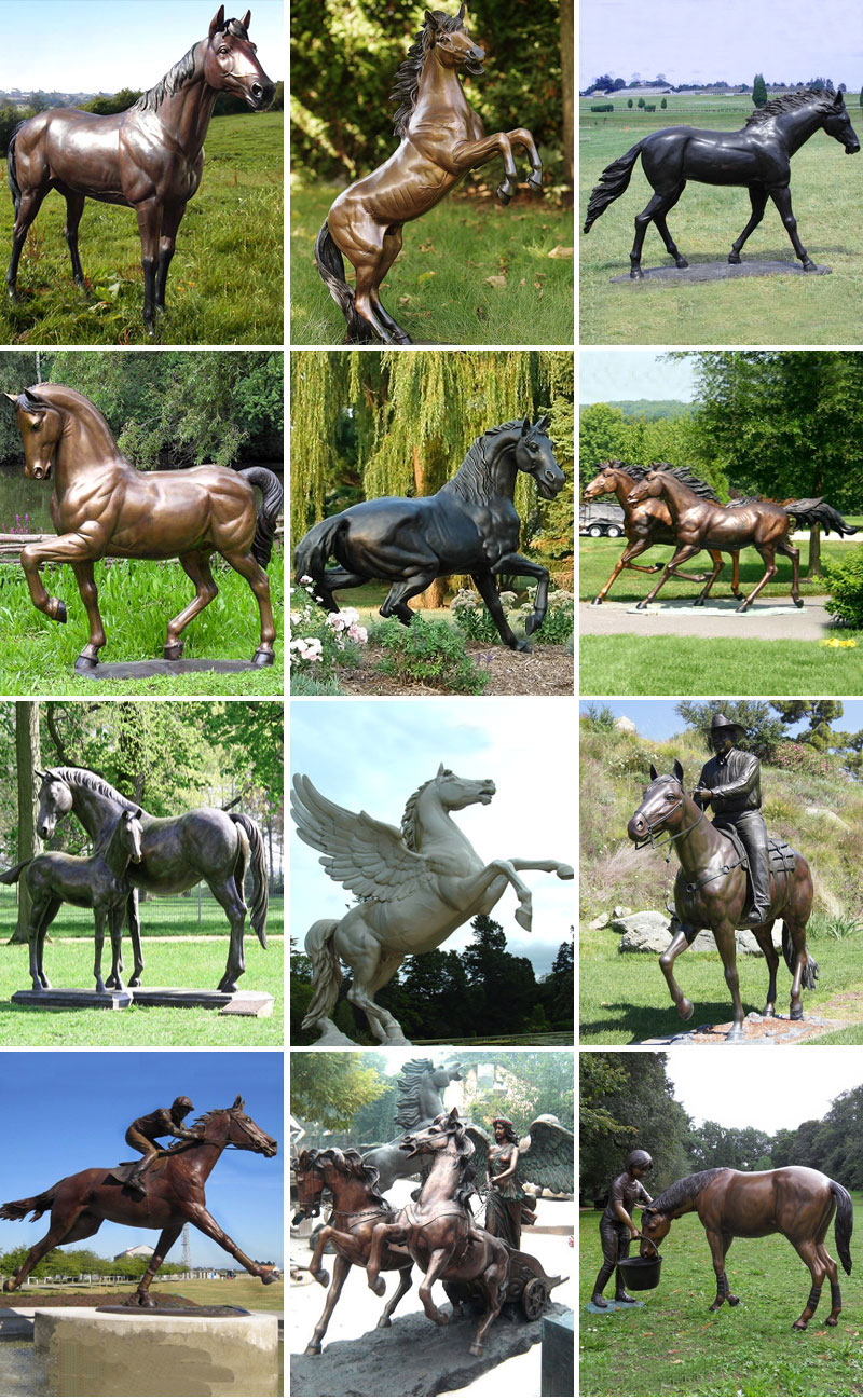 horse bronze