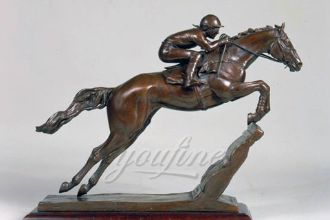 China supplier casting bronze horse figurine for sale