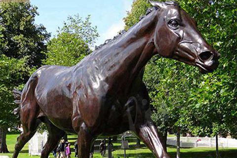 Life Size Bronze Standing Horse Sculpture