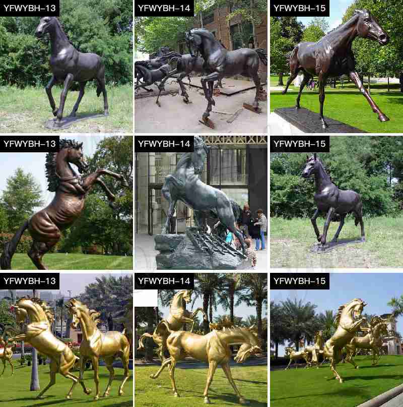 casting bronze animal statues