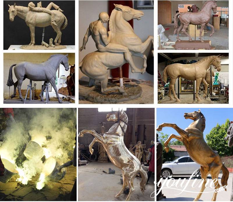 life size horse statues for sale